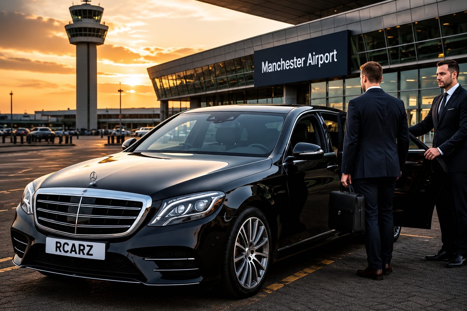 Executive Taxi at Manchester airport for bussiness travellers