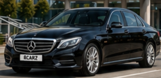 Mercedes E-Class executive airport transfer vehicle in Manchester