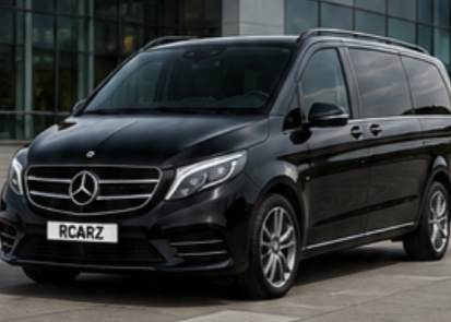 Mercedes V-Class chauffeur vehicle for airport and business travel in Manchester